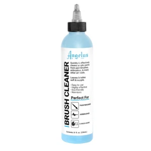 Angelus Paint Brush Cleaner 8oz Bottle - Non Toxic Conditioning Soak - Picture 1 of 1