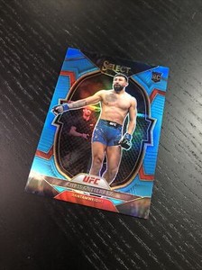 2023 Panini Select UFC Chris Gutierrez Rookie Concourse Light Blue Prizm /249