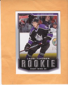 LAURI TUKONEN #230 2007 08 UPPER DECK VICTORY ROOKIE LOS ANGELES KINGS RC NM-MT