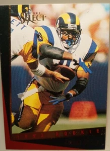 1993 Select #172 Jerome Bettis (RC) Novato Los Angeles Rams tarjeta de fútbol americano - Imagen 1 de 2