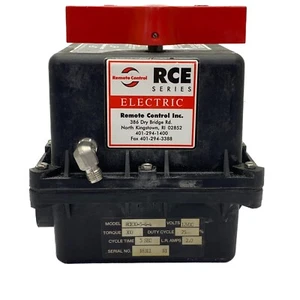 Control remoto usado Inc. 12VDC 300 lb ft 2 L.R. Actuador de amplificadores RCE30-5-4-4 - Imagen 1 de 5