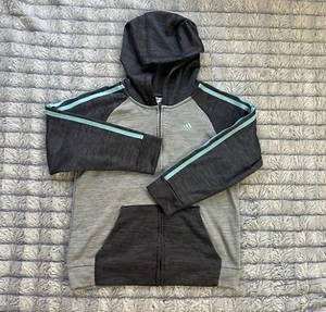 Adidas Zip Up Jacket Track Suit Jacket Size 7 Mint Condition - Picture 1 of 16