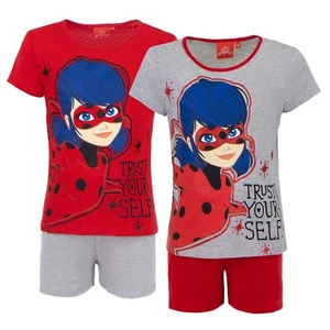 Miraculous Ladybug Verano Set Niña 2 Piezas 100% Algodón UE2046 - Imagen 1 de 3