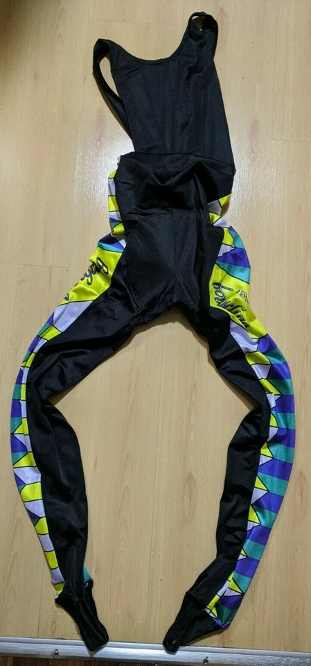 MALLAS BABERO Nalini Carrera Vintage - Acolchadas - TALLA XL (5) - Hechas en Italia  Foto 1 de 4