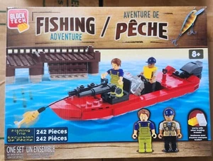 Fishing & Camping Adventure Sets Choice of unplugged FUN set by Block Tech - Picture 1 of 4