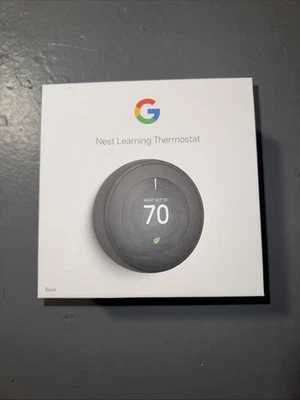 Nest 3rd Gen EMPTY BOX ONLY-Mirror Black,Polished & Stainless Steel,white - Image 1 of 3