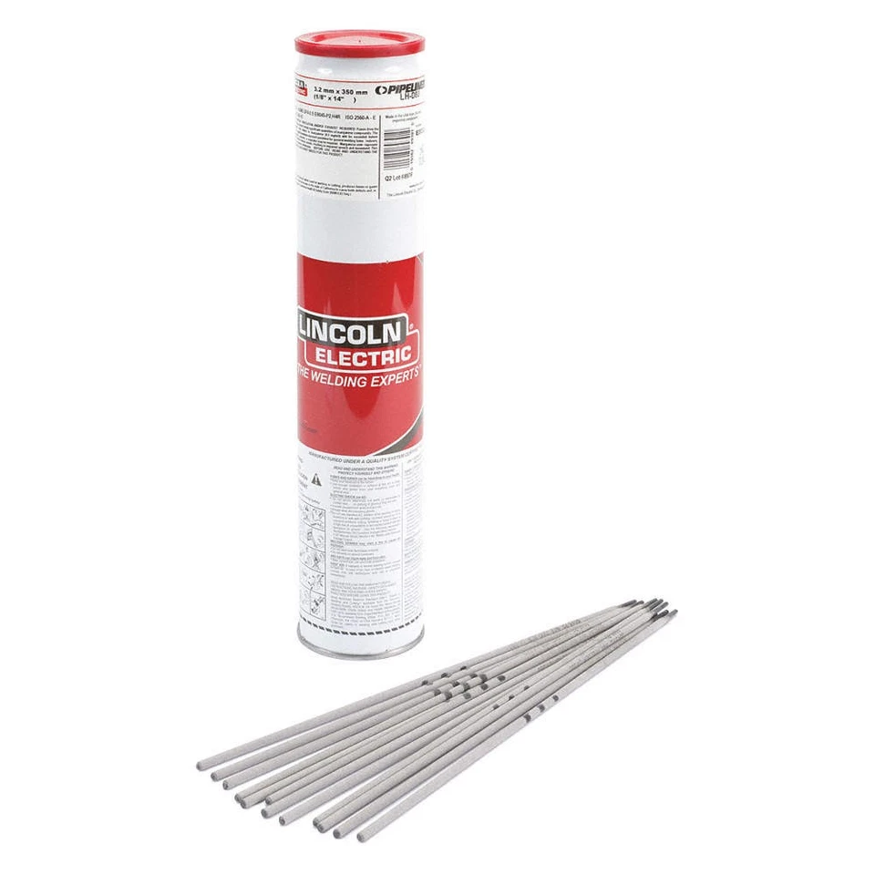 LINCOLN ELECTRIC ED032566 Stick Electrode,E6010,5/32",14 L,10 lb 49JR52 - Image 1 of 1