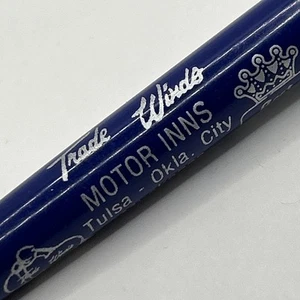 VTG Ballpoint Pen TRADE WINDS MOTOR INNS Tulsa Oklahoma City Muskogee Ft. Smith - Picture 1 of 5