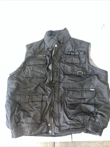 Rodeo Clothing Black Tactical Mil Style Best Insulated Flannel Multi Pocket XL - Picture 1 of 7