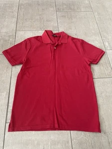 Jungen C&A Rugby Polo Shirt Gr. 170 M rot top - Bild 1 von 3