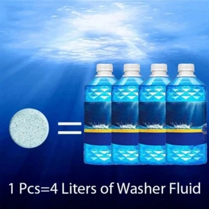 5Pcs SCREEN WASH Anti Freeze to WINDSCREEN FLUID TABLETS , Eco-friendly ✅ - Picture 1 of 3