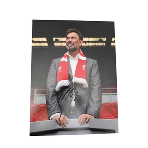 Jürgen Klopp handsigniertes 16x12 Bild - Germany - LFC - COA - Bild 1 von 1
