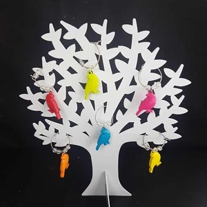 Birds Wine Charm Tree Party Ornament - Picture 1 of 3