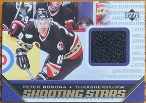 2005-06 Upper Deck Shooting Stars Jerseys Peter Bondra #S-PB Atlanta Thrashers - Picture 1 of 2