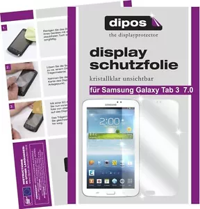 3x dipos Pantalla para Samsung Galaxy Tab 3 7.0 T210 Protector de transparente - Imagen 1 de 4