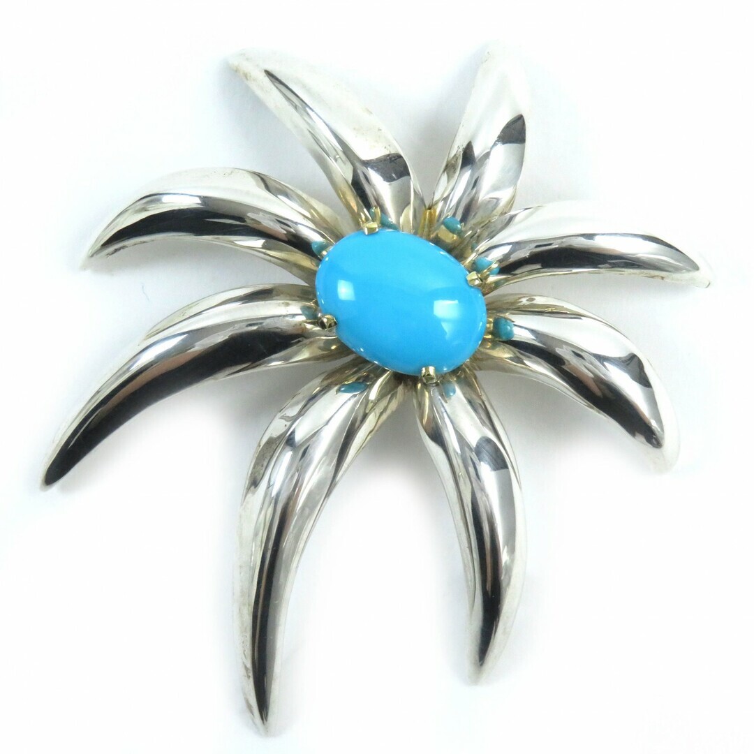 Tiffany & Co. Vintage Brooch Fireworks Design Silver 925 Tiffany & Co. Vintage Brooch Fireworks Design Silver 925