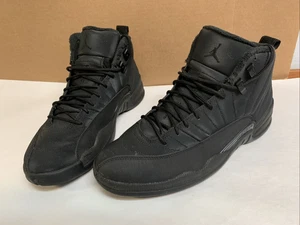 retro jordan 12 all black