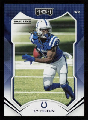 T.Y. Hilton 2021 Panini Playoff #58 Goal Line Indianapolis Colts Football Card - Image 1 of 2