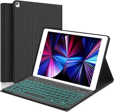 Backlight Wireless Keyboard Case Cover For iPad Air 10.5" 3rd Gen / Pro 10.5" - Image 1 of 4