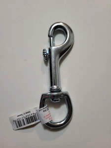 4 1/4" lang formbarer Eisenknopf/Clip mit 3/4 drehbarer Öse. SWL 150 - Bild 1 von 6