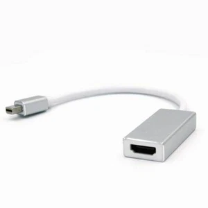 Thunderbolt DP Mini Display Port to HDMI Adapter Apple MacBook Mac Pro Air 4K AV - Afbeelding 1 van 4