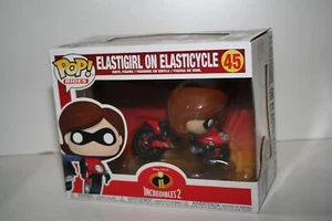 Funko POP! Deluxe Rides Incredibles 2 ELASTIGIRL ON ELASTICYCLE 45 - Picture 1 of 7