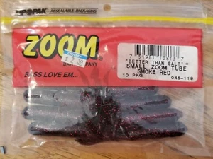 Zoom Better Than Salt SMALL ZOOM TUBE SMOKE RED 8 of 10 pkg 045-119 - Picture 1 of 2