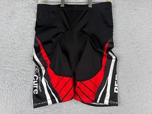 Primal Cycling Shorts Men Extra Large Red Black ADA For the Cure Red Rider Poly - Picture 1 of 14