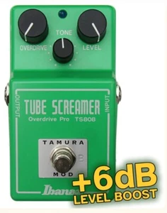 Ibanez TS808TMB, TAMURA-MOD NIVEL BOOST TS808 pedal de efectos Tubo Screamer, NUEVO - Imagen 1 de 3