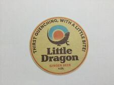 Collectable double sided coaster Little Dragon Alcoholic Ginger Beer