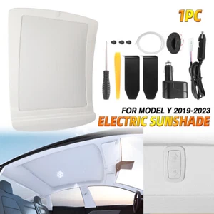Electric Auto Sunroof Sunshade for 20-23 Model Y Accessories –100% UV Protection - Foto 1 di 12
