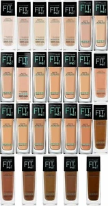 MAYBELLINE FIT ME FOUNDATION MATTE + PORELESS 1oz/30mL NIP 40 SHADES U CHOOSE + - Picture 1 of 5