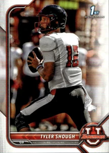 Tyler Shough 2021-22 Bowman University Football - #30 - Texas Tech Red Raiders - Picture 1 of 2