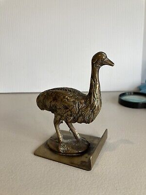Antique Bronze Emu • 275$