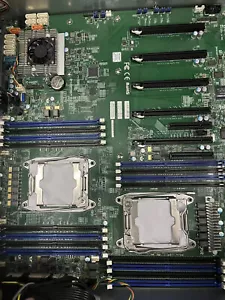 Supermicro X10DRG-Q DDR4 Server Motherboard Intel C612 Dual Xeon LGA2011 -V3 V4 - Picture 1 of 2