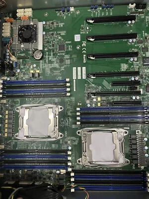 Supermicro X10DRG-Q DDR4 Server Motherboard Intel C612 Dual Xeon LGA2011 -V3 V4 - Image 1 of 2