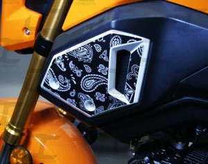 Kit gráfico calcomanía de carenado de carrocería lateral patrón cachemir Honda Grom 2017-2020 - Imagen 1 de 7