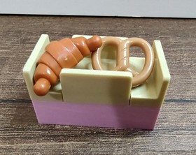 Lego Junior 10684 Supermarket Bakery Bin Grocery Store Display Pretzel Croissant