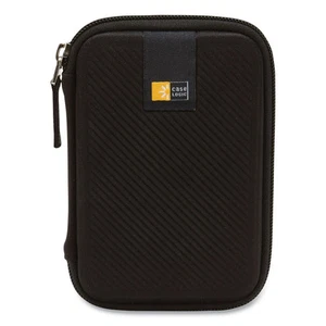 Case Logic 3201314 Molded EVA Portable Hard Drive Case - Black New - Picture 1 of 5