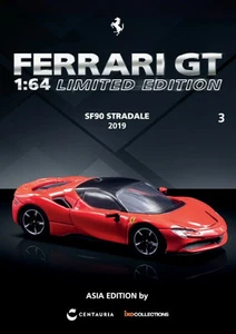 Tarmac Works CLDC 1:64 Ferrari SF90 Stradale 2019 CN Ver With Book FSD-I-003-C - Picture 1 of 1