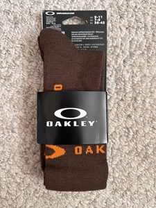 New Oakley Performance Merino Wool Tactical Socks & Decal • Men's Large 9-11 US - Imagen 1 de 6