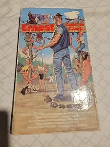 Ernest Goes to Camp VHS Jim Varney Comedy Film Moderate Classic Wear Vintage - Picture 1 of 2