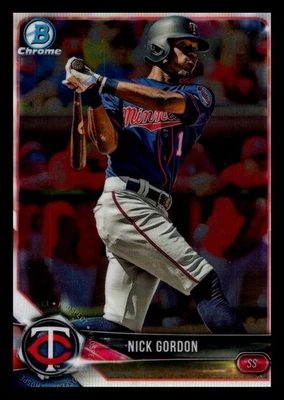 2018 Bowman Draft #BDC-74 Nick Gordon - Image 1 of 2