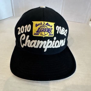 Los Angeles Lakers Hat Cap Fitted One Size NBA Basketball Finals Adidas Mens - Picture 1 of 7