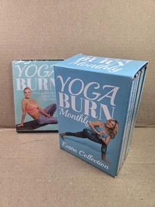 Yoga Burn Monthly Entire Collection DVD Set Months 1-6 (1 2 3 4 5 6) Brand New - Picture 1 of 13