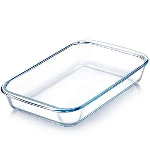 1.5 QT Glass Baking Dish for Oven (Single Serving) Glass Pan for Cooking Dish... - Picture 1 of 8