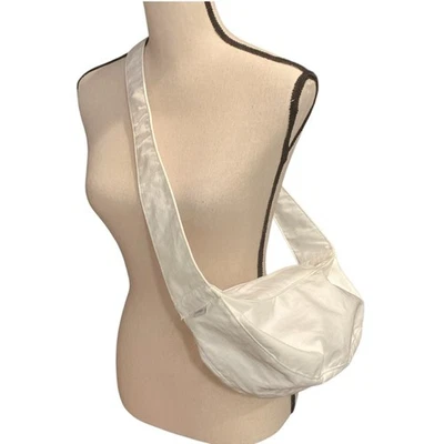 Abercrombie & Fitch YPB белый нейлона наплечная сумка унисекс путешествий пляж - Изображение 1 из 4