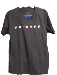 FRIENDS THE TV SERIES T-SHIRT 100 % BAUMWOLLE MEDIUM SCHWARZ - Bild 1 von 7