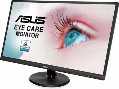 ASUS VA249HE Eye-Care-Monitor - 60,45cm (23,8 Zoll), Full HD, Flicker-Free - Bild 1 von 4