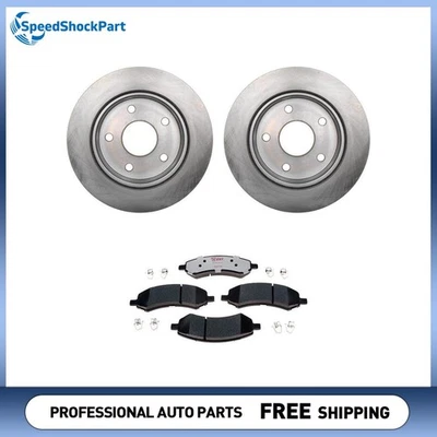 Juego de pastillas de freno de disco delanteras para Dodge Dakota 2005-2010 rotor de freno de disco Foto 1 de 4